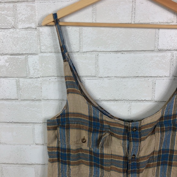 🍂NEW Urban Outfitters, Urban Renewal, Shirt Dress - Picture 2 of 8